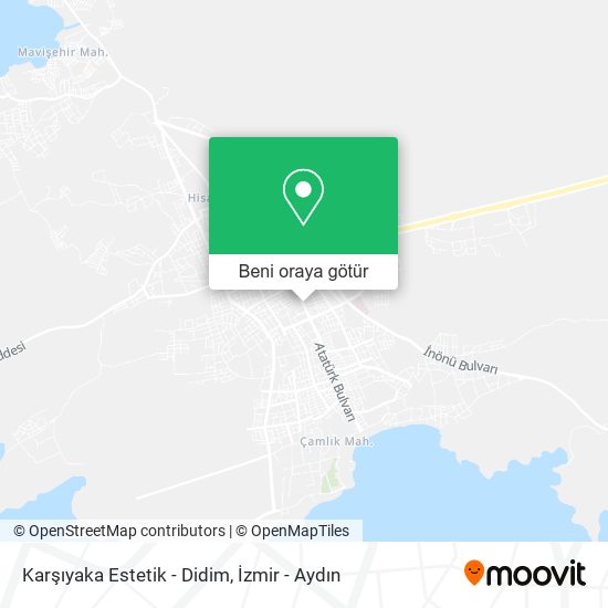 Karşıyaka Estetik - Didim harita