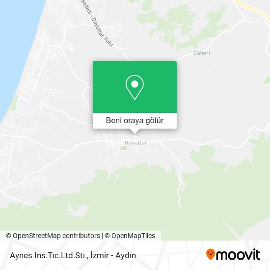 Aynes Ins.Tıc.Ltd.Stı. harita