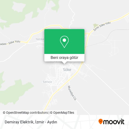 Demiray Elektrik harita