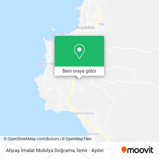 Ahpaş İmalat Mobilya Doğrama harita
