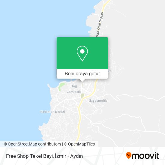 Free Shop Tekel Bayi harita