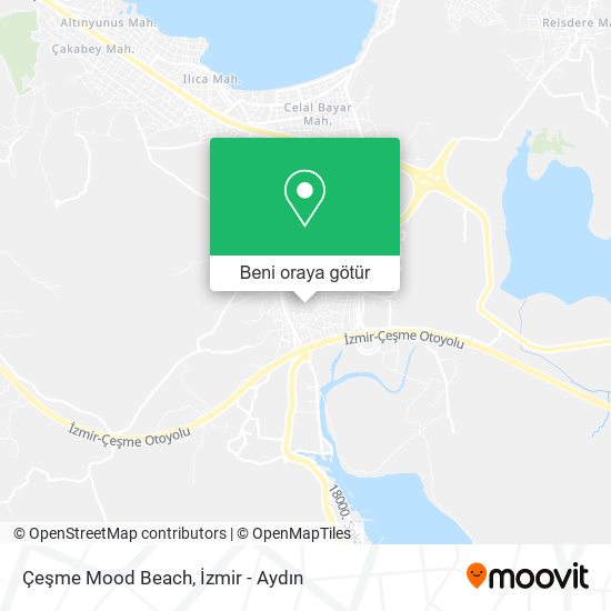 Çeşme Mood Beach harita