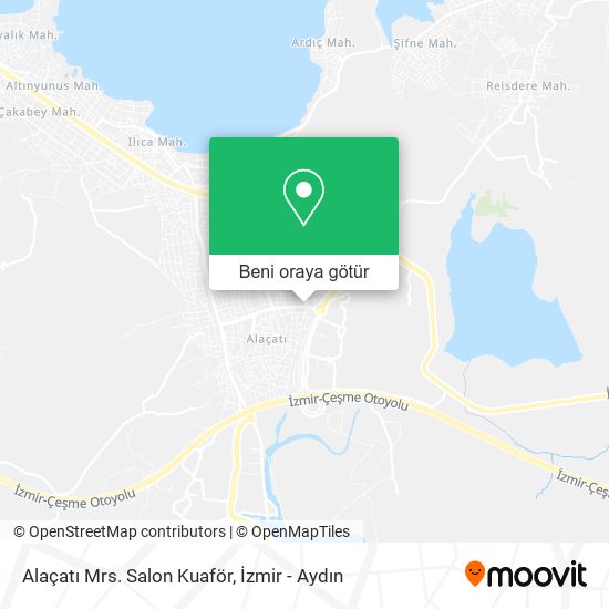 Alaçatı Mrs. Salon Kuaför harita