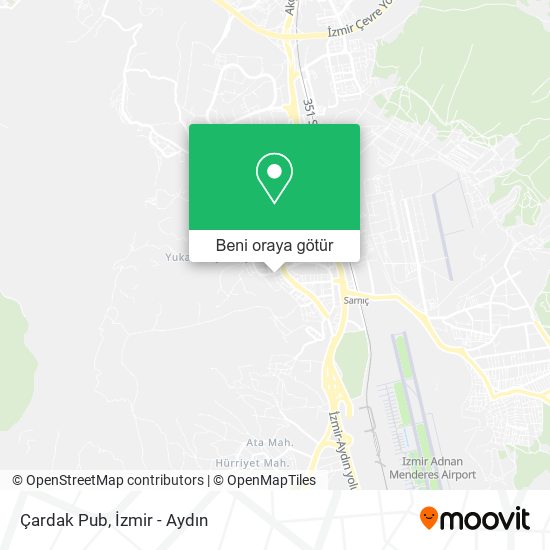 Çardak Pub harita