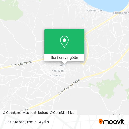 Urla Mezeci harita