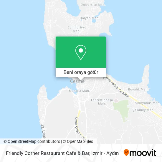 Friendly Corner Restaurant Cafe & Bar harita