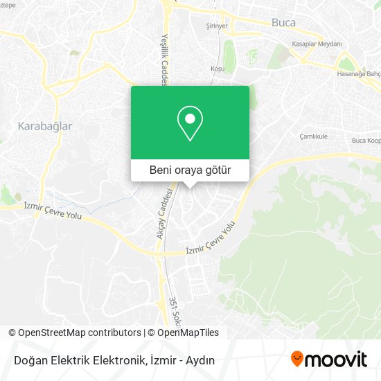 Doğan Elektrik Elektronik harita