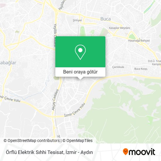 Örflü Elektrik Sıhhi Tesisat harita