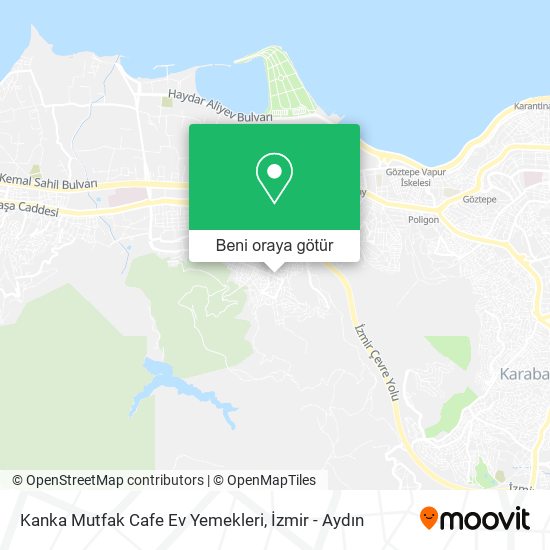 Kanka Mutfak Cafe Ev Yemekleri harita