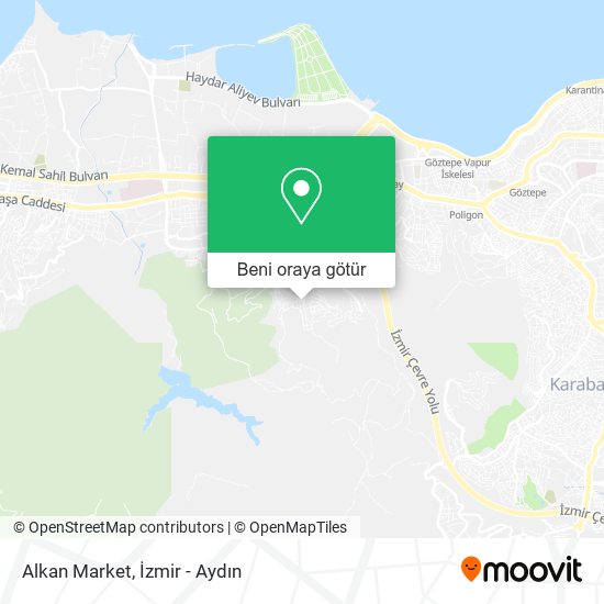 Alkan Market harita