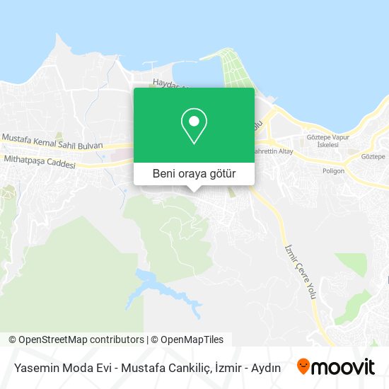 Yasemin Moda Evi - Mustafa Cankiliç harita