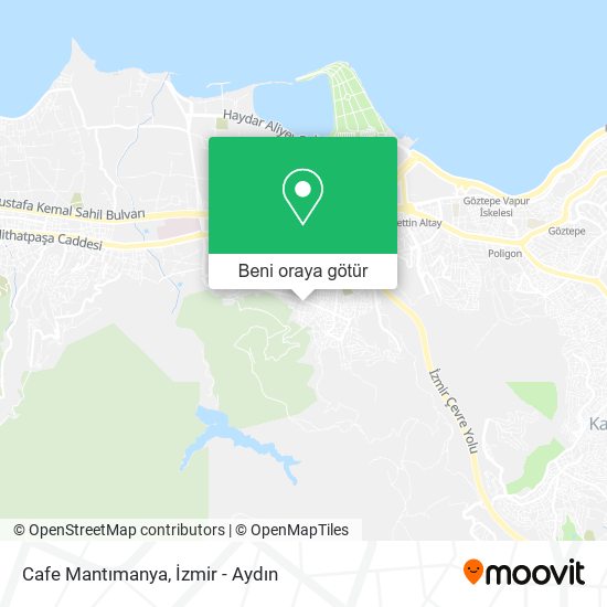Cafe Mantımanya harita