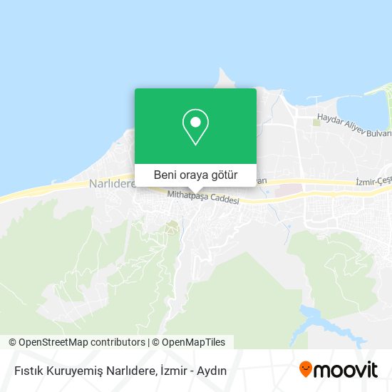 Fıstık Kuruyemiş Narlıdere harita
