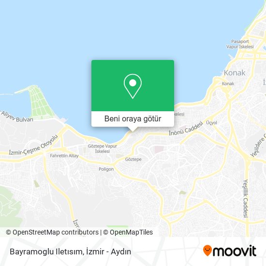 Bayramoglu Iletısım harita