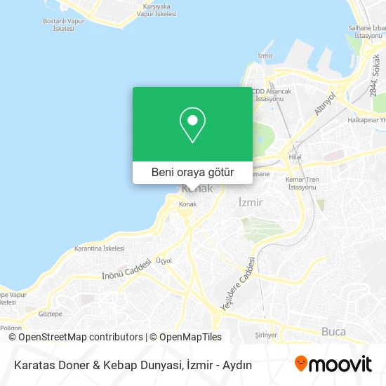 Karatas Doner & Kebap Dunyasi harita
