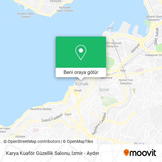 Karya Kuaför Güzellik Salonu harita