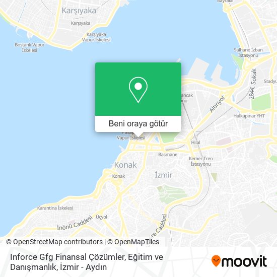 Inforce Gfg Finansal Çözümler, Eğitim ve Danışmanlık harita