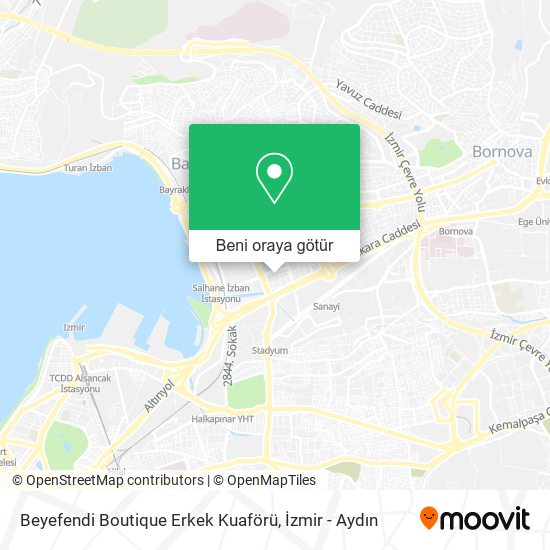 Beyefendi Boutique Erkek Kuaförü harita