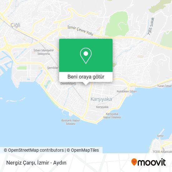 Nergiz Çarşı harita
