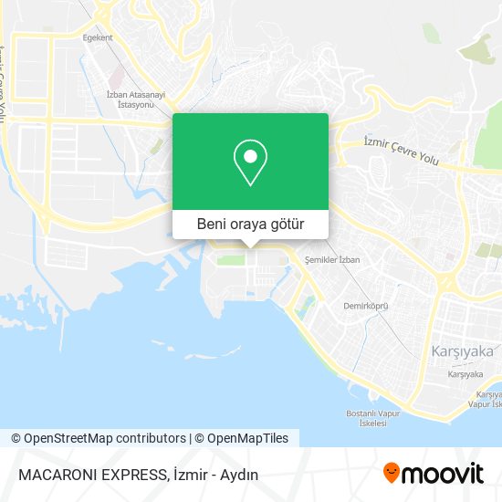 MACARONI EXPRESS harita