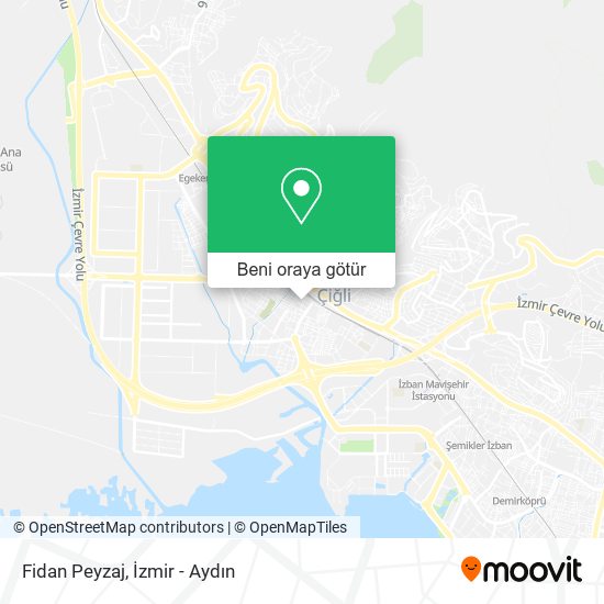 Fidan Peyzaj harita