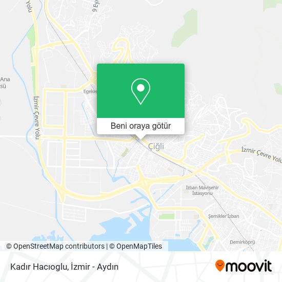 Kadır Hacıoglu harita