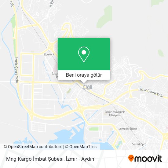 Mng Kargo İmbat Şubesi harita