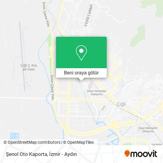 Şenol Oto Kaporta harita