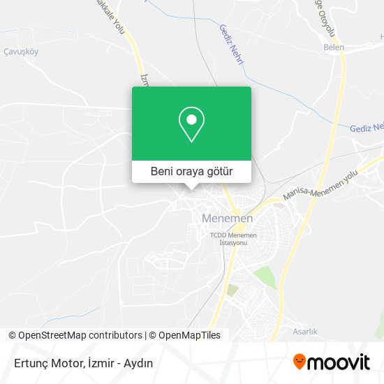 Ertunç Motor harita