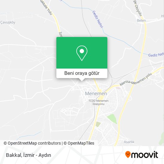 Bakkal harita