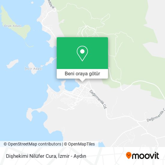 Dişhekimi Nilüfer Cura harita