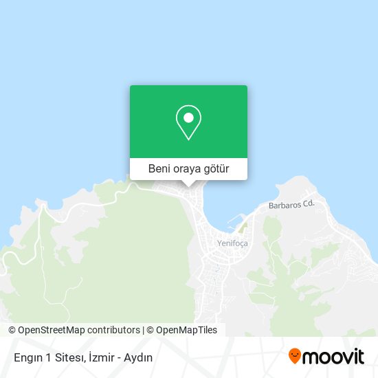 Engın 1 Sitesı harita
