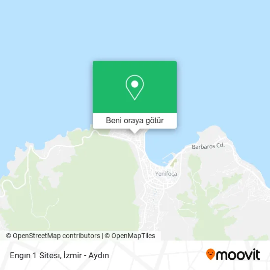 Engın 1 Sitesı harita