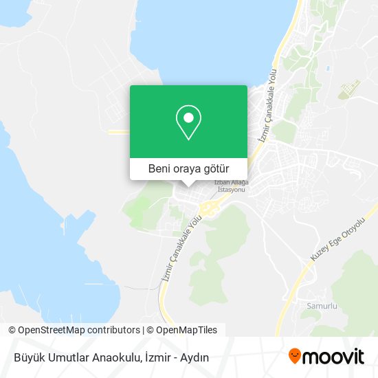 Büyük Umutlar Anaokulu harita