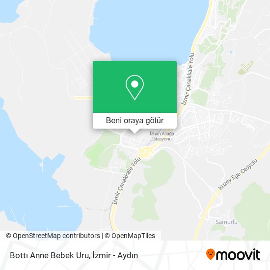 Bottı Anne Bebek Uru harita