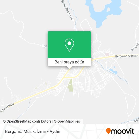 Bergama Müzik harita