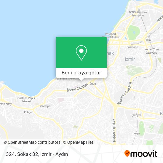 324. Sokak 32 harita