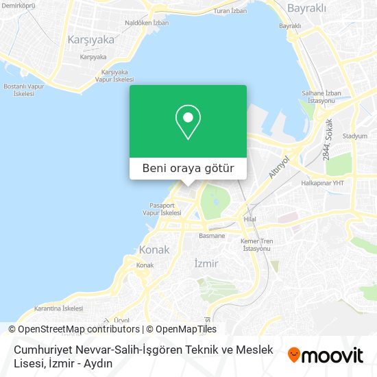 Cumhuriyet Nevvar-Salih-İşgören Teknik ve Meslek Lisesi harita
