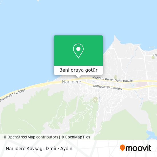 Narlıdere Kavşağı harita