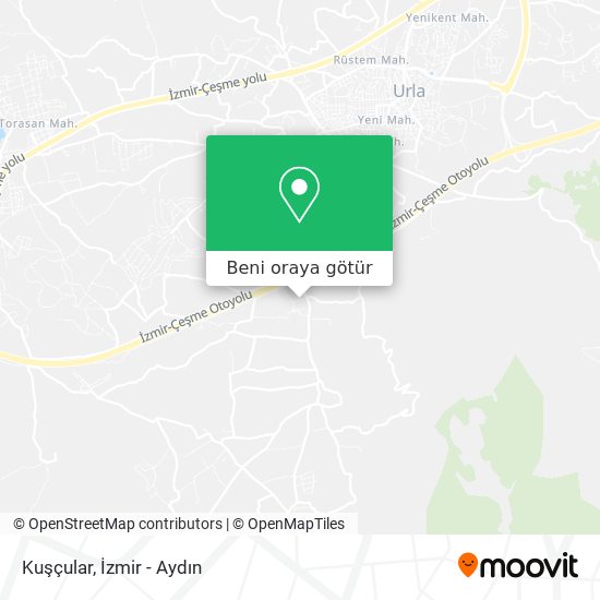 Kuşçular harita