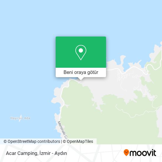 Acar Camping harita