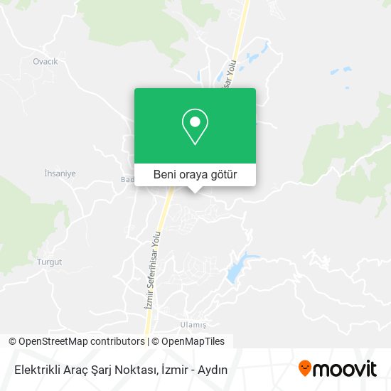Elektrikli Araç Şarj Noktası harita