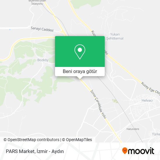 PARS Market harita