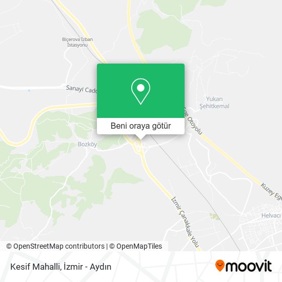 Kesif Mahalli harita