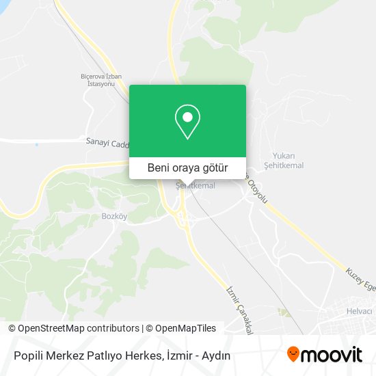 Popili Merkez Patlıyo Herkes harita