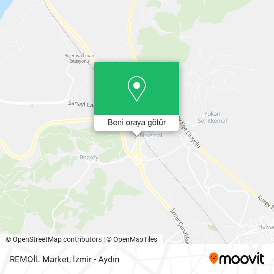 REMOİL Market harita