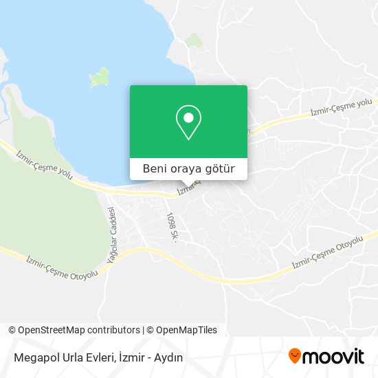 Megapol Urla Evleri harita