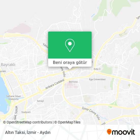 Altın Taksi harita