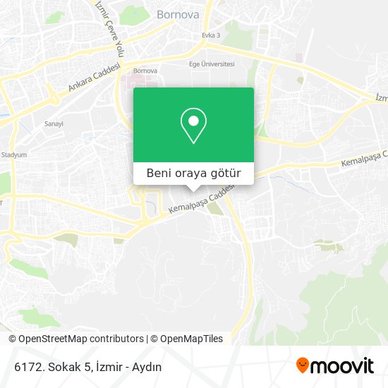 6172. Sokak 5 harita