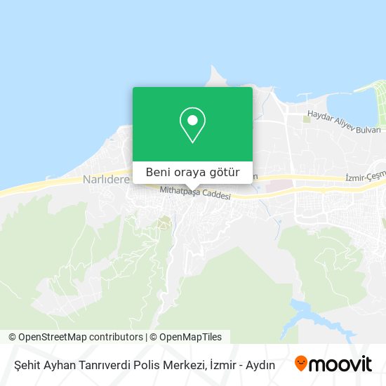 Şehit Ayhan Tanrıverdi Polis Merkezi harita